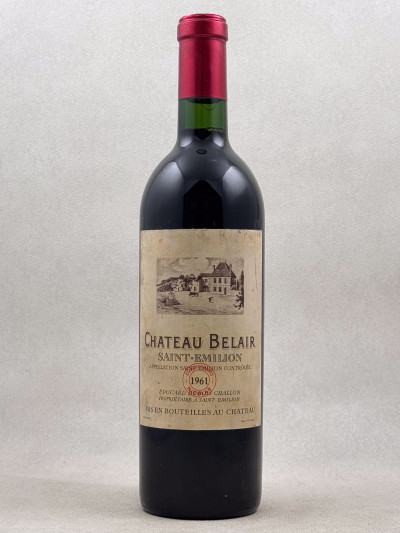 Belair - Saint Emilion 1961