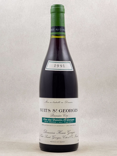 Henri Gouges - Nuits Saint Georges 1er cru "Clos des Porrets St Georges" 2011