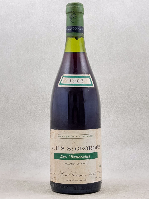 Henri Gouges - Nuits Saint Georges 1er cru "Les Vaucrains" 1983