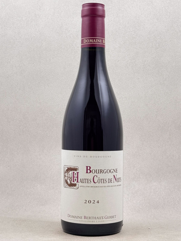 Berthaut Gerbet - Hautes Côtes de Nuits 2024