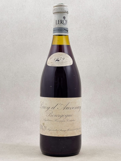 Leroy - Bourgogne "Leroy d'Auvenay" 1979
