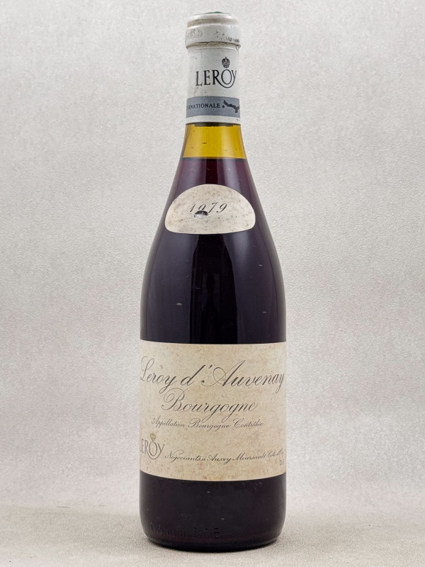 Leroy - Bourgogne "Leroy d'Auvenay" 1979