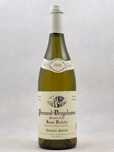 Pavelot - Pernand-Vergelesses 1er Cru "Sous Frétille" 2008
