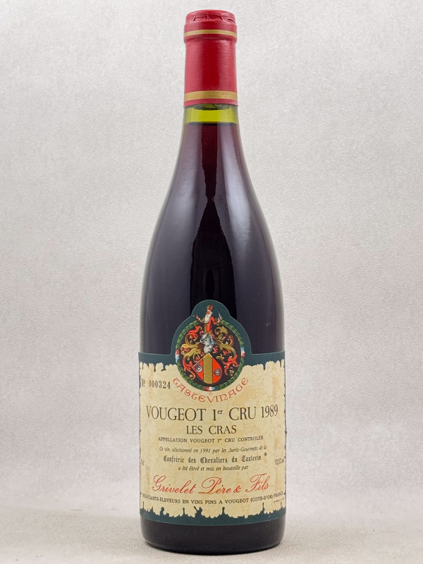 Grivelet Père & Fils - Vougeot 1er cru "Les Cras" 1989