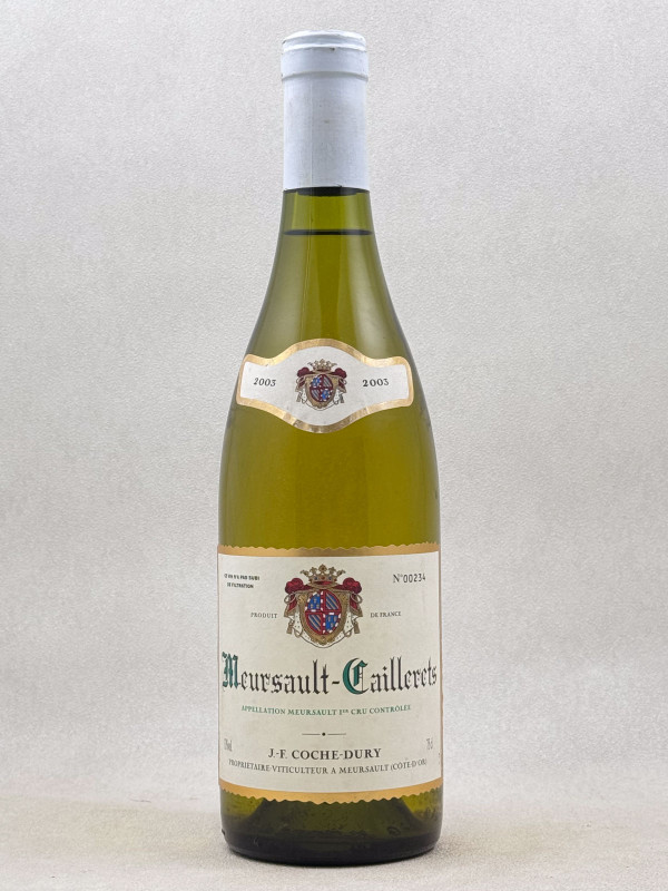 Coche Dury - Meursault 1er cru "Caillerets" 2003