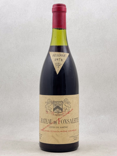 Fonsalette - Côtes du Rhône 1978