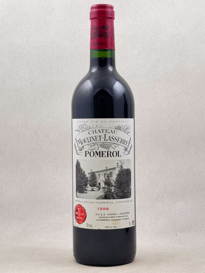 Moulinet Lasserre - Pomerol 1998