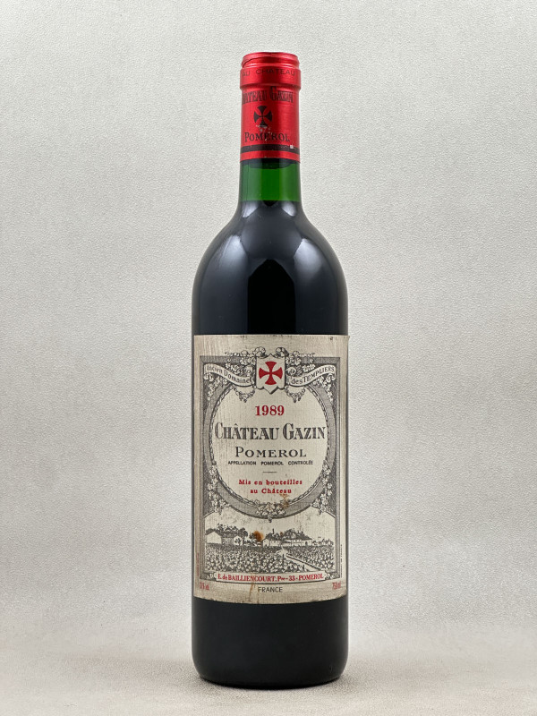 Gazin - Pomerol 1989