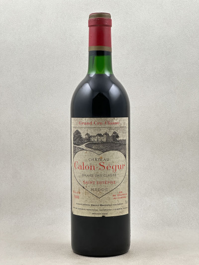Calon Ségur - Saint Estèphe 1986