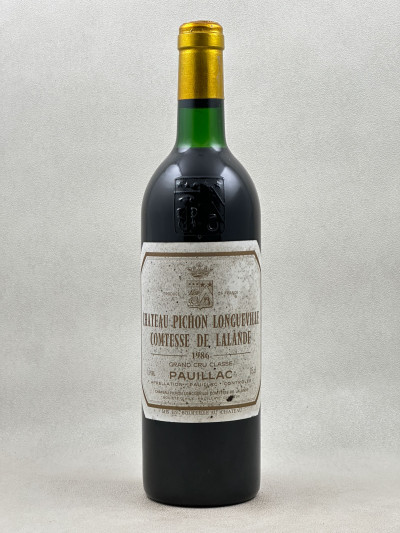 Pichon Longueville Comtesse de Lalande - Pauillac 1986