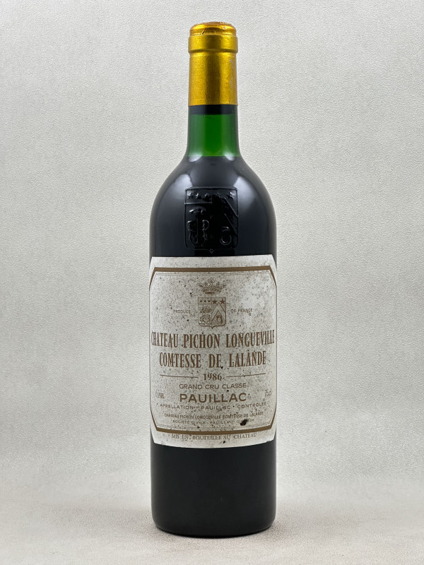 Pichon Longueville Comtesse de Lalande - Pauillac 1986