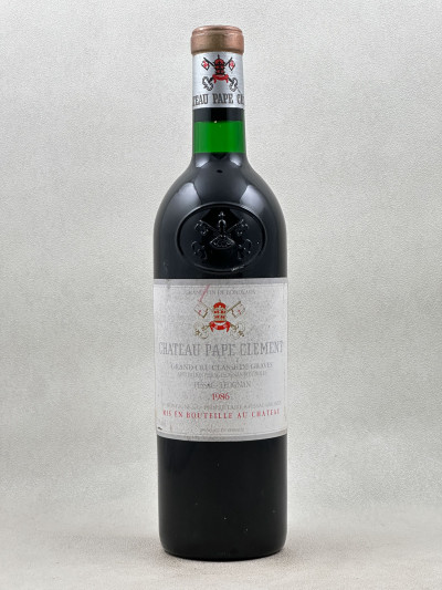 Pape Clément - Pessac Léognan 1986