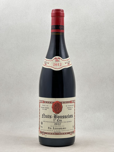 Loiseau - Nuits Saint Georges 1er cru "Bousselots" 2012