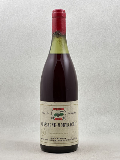Louis Carillon - Chassagne Montrachet Rouge 1976