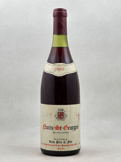 Rion Père et Fils - Nuits Saint Georges 1982