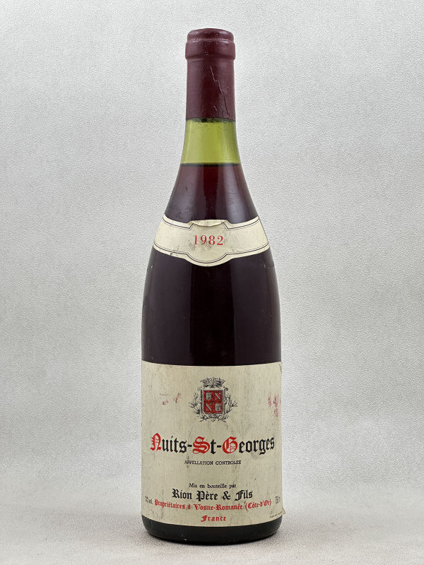 Rion Père et Fils - Nuits Saint Georges 1982