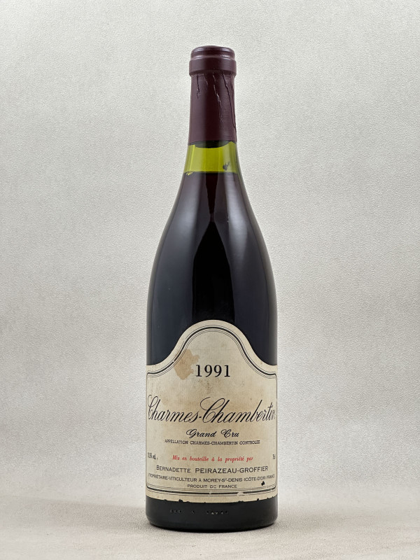 Peirazeau Groffier - Charmes Chambertin 1991
