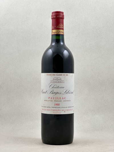 Haut Bages Libéral - Pauillac 1988