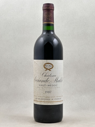 Sociando Mallet - Haut Médoc 1987