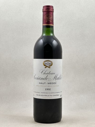 Sociando Mallet - Haut Médoc 1992