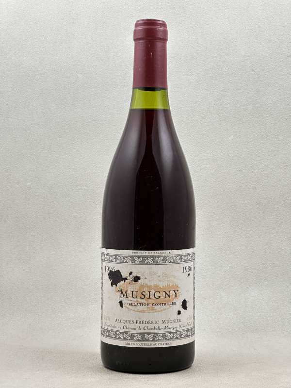 Mugnier - Musigny 1986