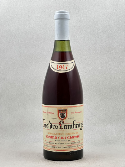 Domaine des Lambrays - Clos des Lambrays 1947