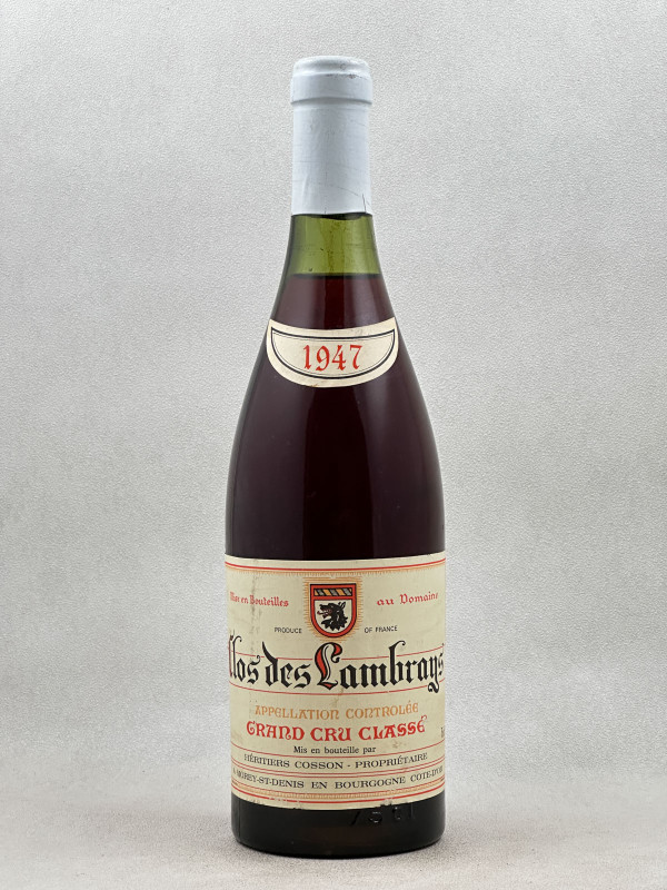 Domaine des Lambrays - Clos des Lambrays 1947