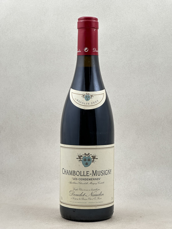 Doudet Naudin - Chambolle Musigny "Les Condemennes" 2003