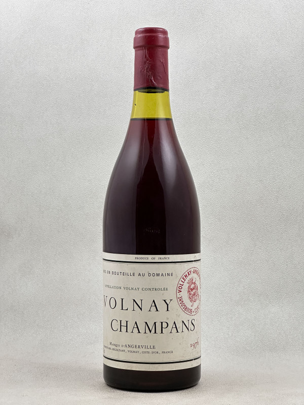 Marquis d'Angerville - Volnay 1er cru "Champans" 1976