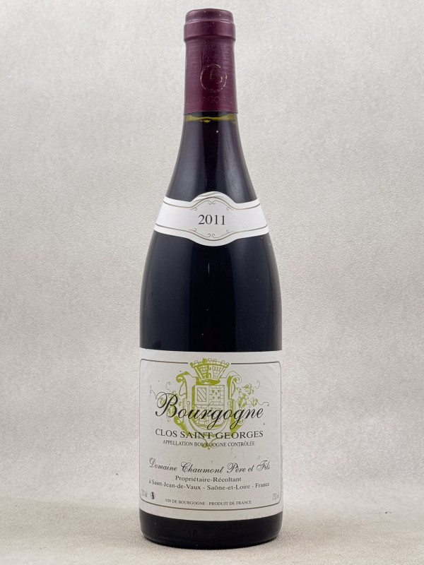 Chaumont Père et Fils - Bourgogne "Clos Saint Georges" 2011