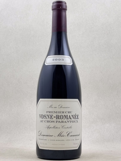 Méo Camuzet - Vosne Romanée 1er Cru "Cros Parantoux" 2003