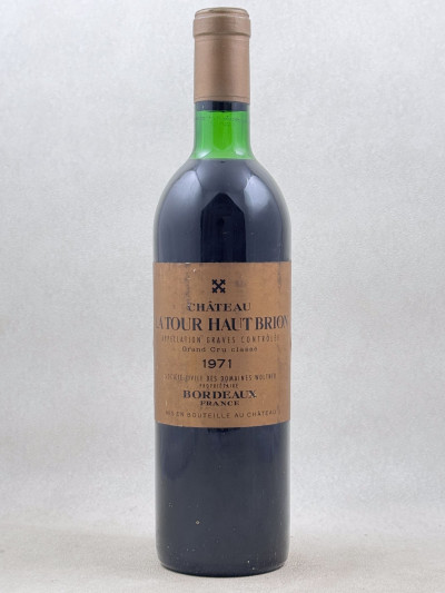 La Tour Haut Brion - Pessac Léognan 1971
