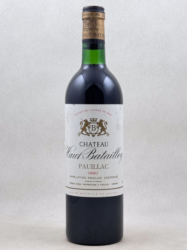 Haut Batailley - Pauillac 1980