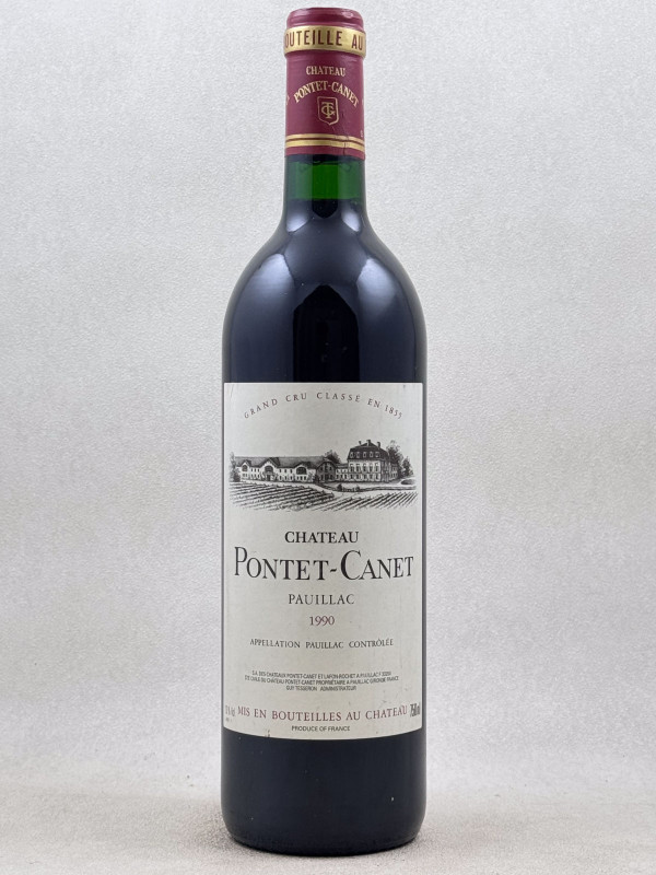 Pontet Canet - Pauillac 1990