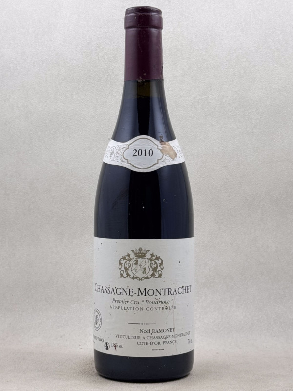 Ramonet - Chassagne Montrachet 1er cru "Boudriotte" rouge 2010