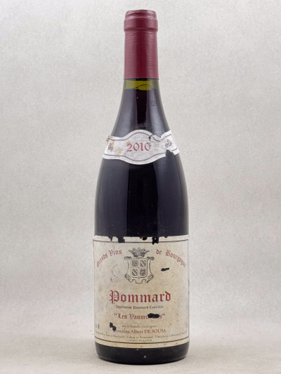 Albert De Sousa - Pommard "Vaumuriens" 2010