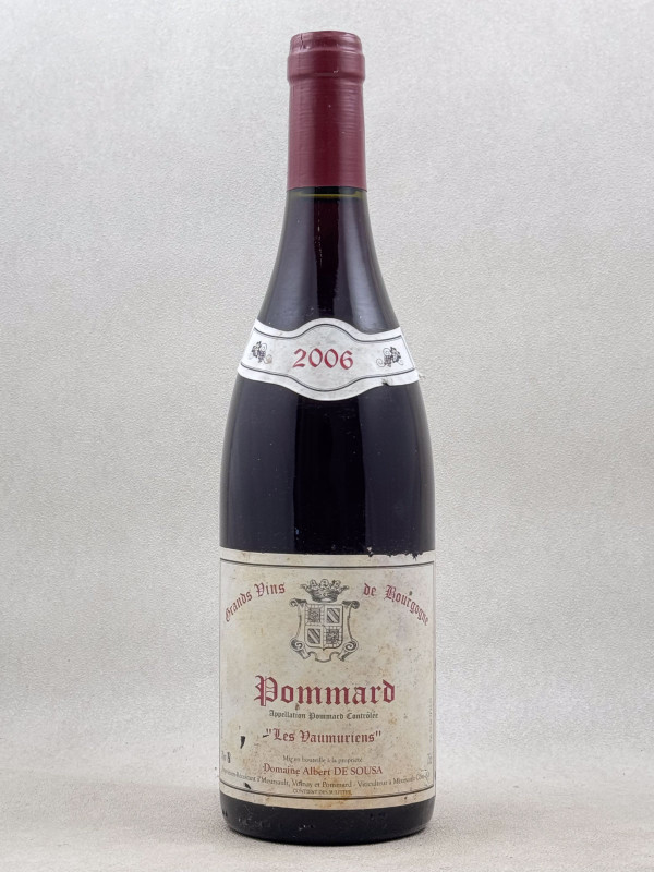 Albert De Sousa - Pommard "Vaumuriens" 2006
