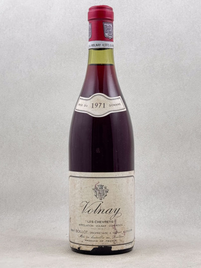 Henri Boillot - Volnay 1er Cru "En Chevrets" 1971