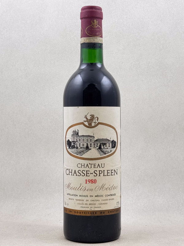 Chasse Spleen - Moulis en Médoc 1980