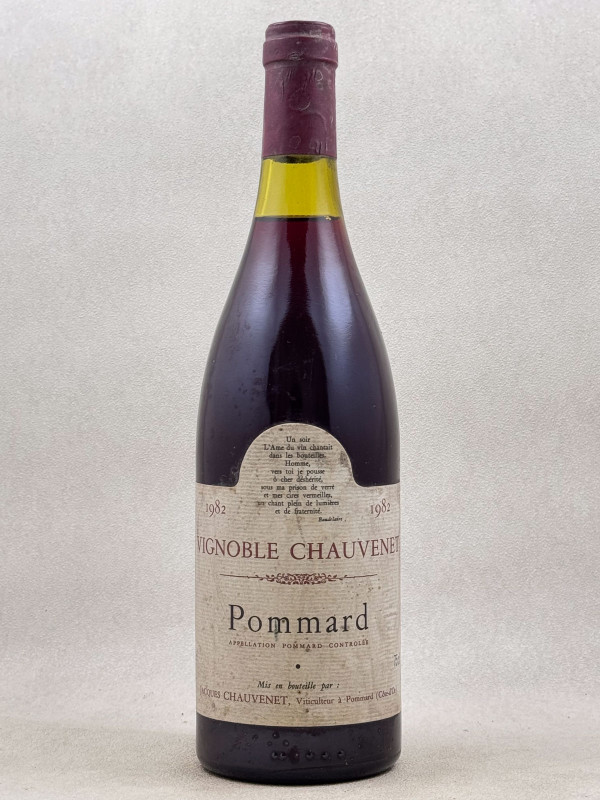 Chauvenet - Pommard 1982