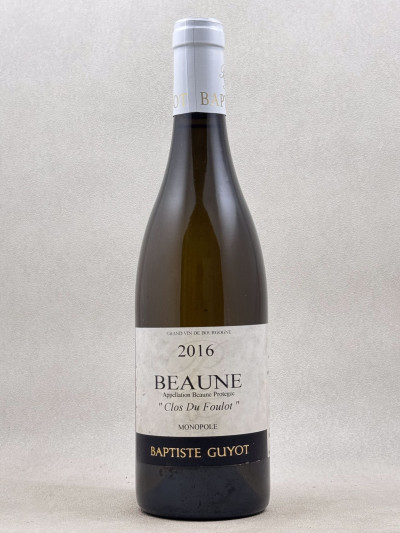 Baptiste Guyot - Beaune "Clos du Foulot" 2016