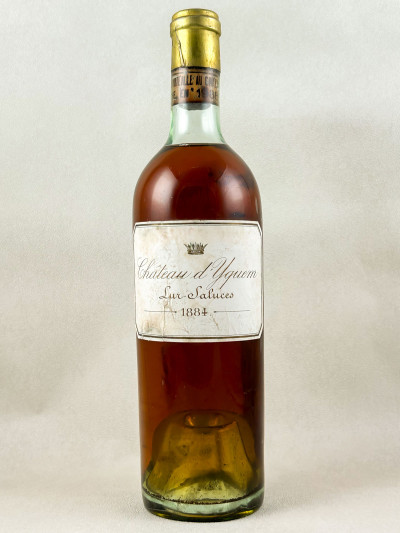 Yquem - Sauternes 1884 rebouché en 1988