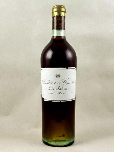 Yquem - Sauternes 1885 rebouché en 1990