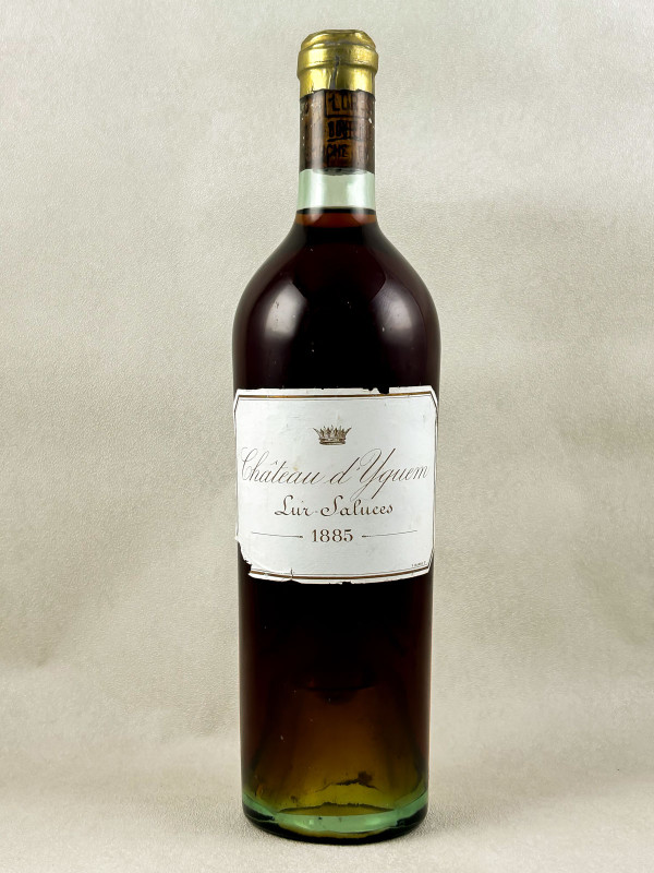 Yquem - Sauternes 1885 rebouché en 1990
