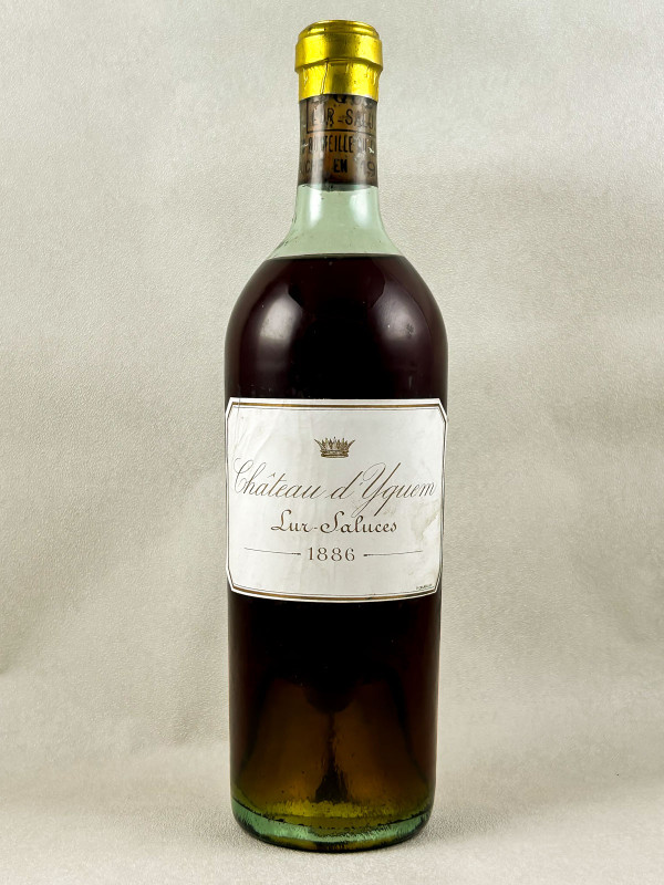 Yquem - Sauternes 1886 rebouché en 1987