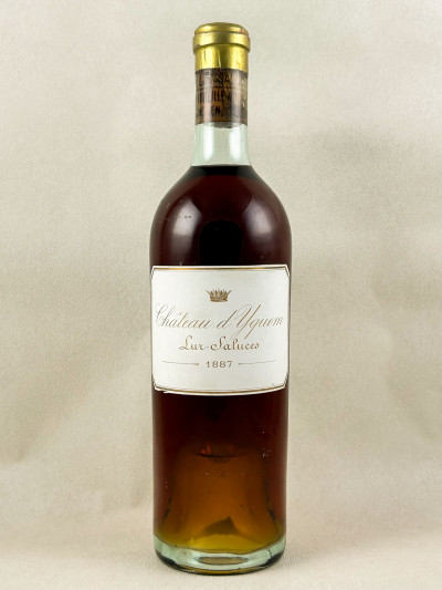 Yquem - Sauternes 1887 rebouché en 1990