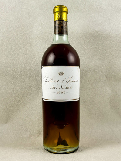 Yquem - Sauternes 1888 rebouché en 1989