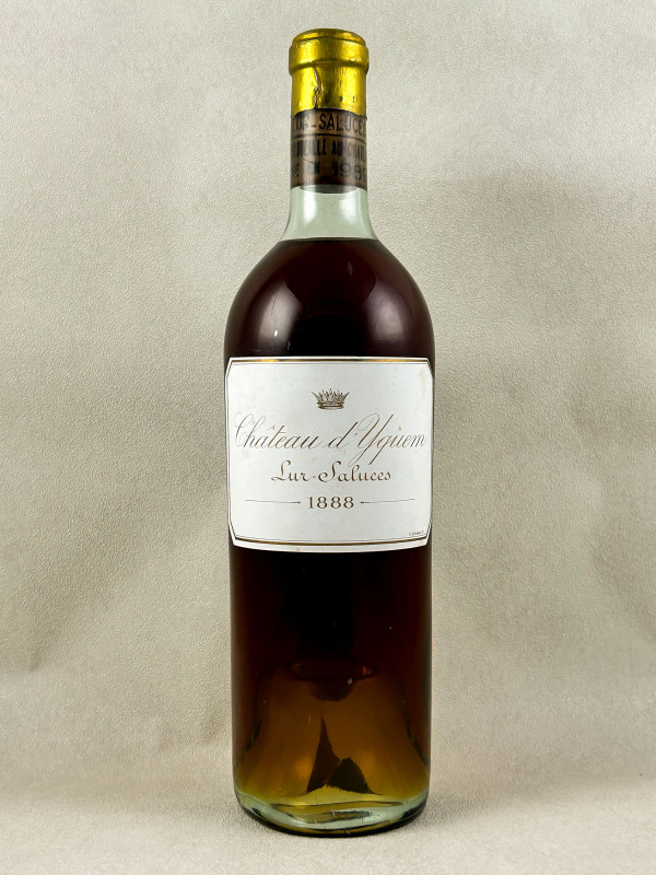 Yquem - Sauternes 1888 rebouché en 1989