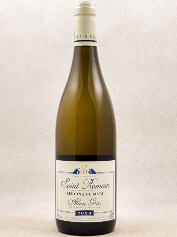 Alain Gras - Saint Romain "Les Cinq Climats" 2024