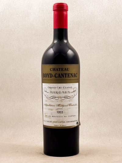 Boyd Cantenac - Margaux 1953